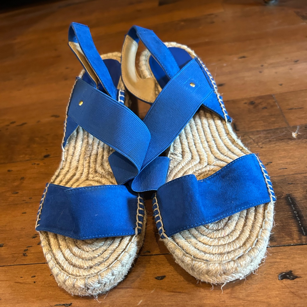 Adrienne Vitadini Espedrille Wedges